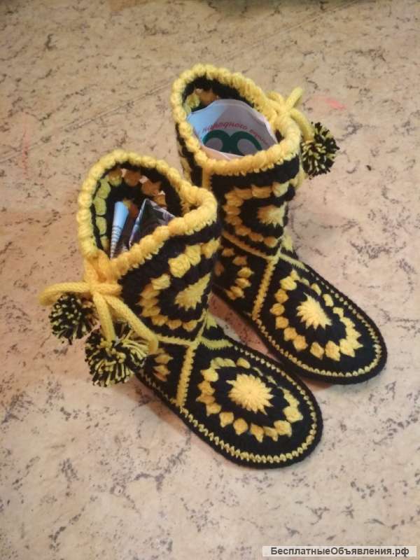 Домашние сапожки угги