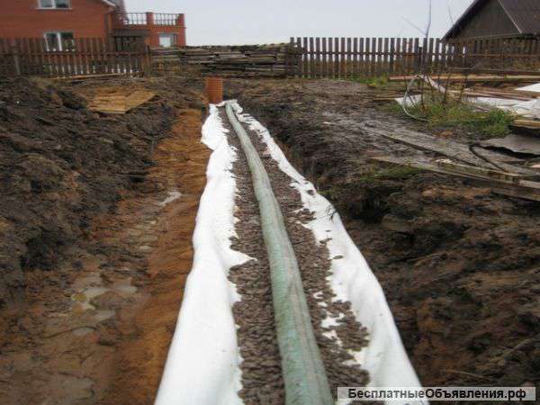 Дренажные работы