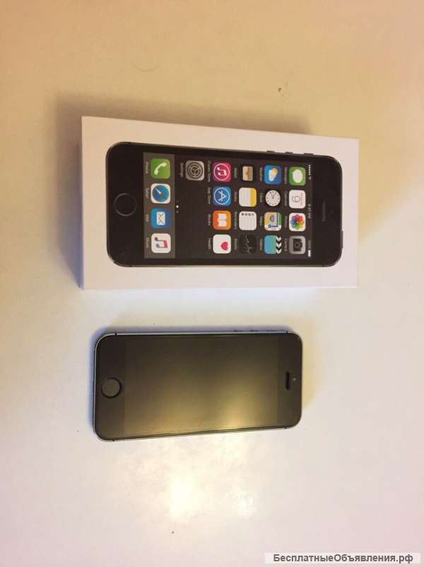 Apple iPhone 5s 16GB (серый космос)