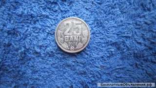 Молдавия 25 бань Монета - 1995 - 2008 года (25b)