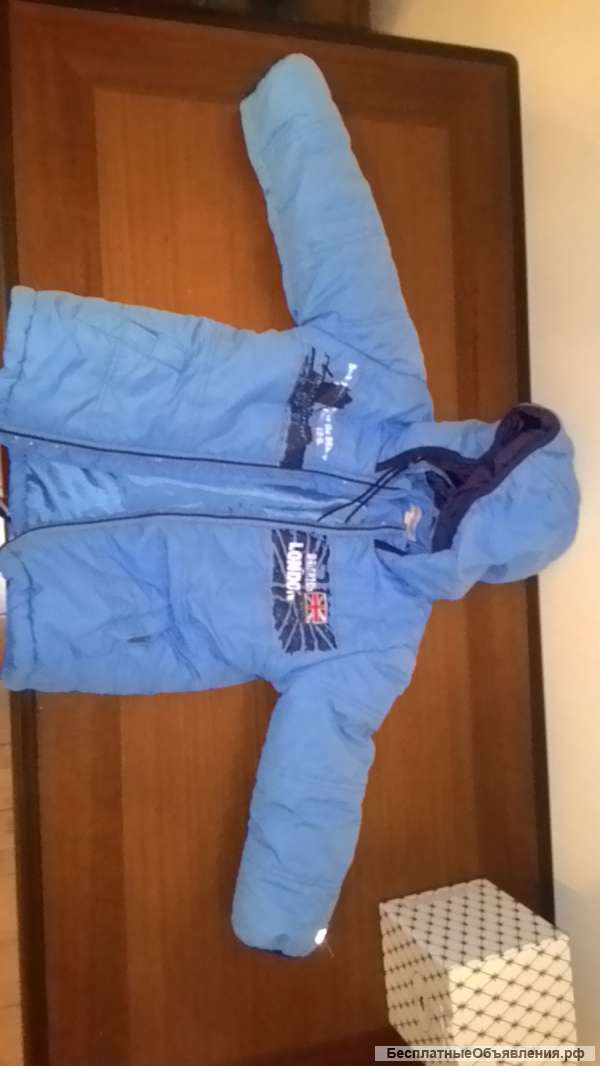 3 детские зимние куртки, до 104 см