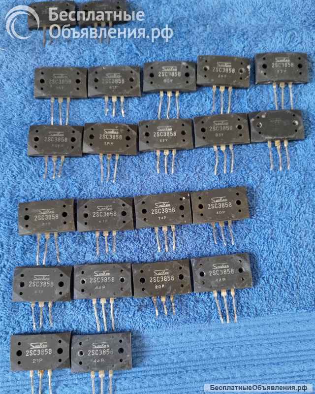 2SC3858 (C3858) SANKEN Транзистор NPN, 200W 200V 17A 20Mhz MT-200 оригинальный НОВЫЙ