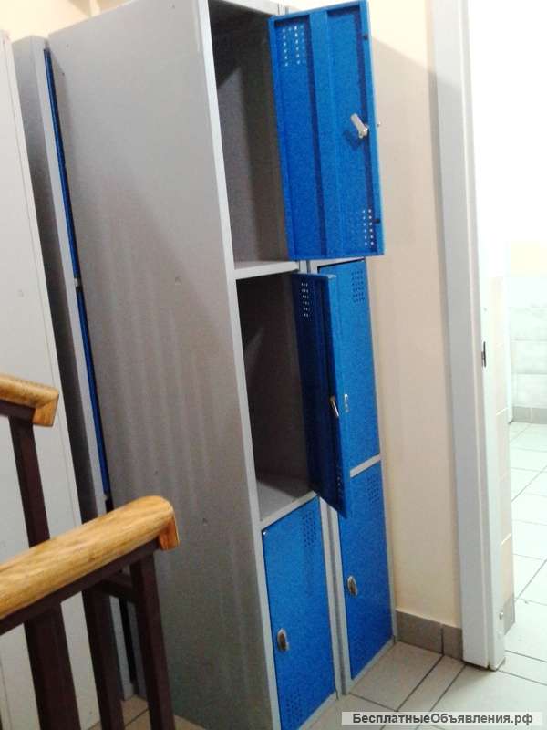 Шкафы металлические для раздевалок бу
