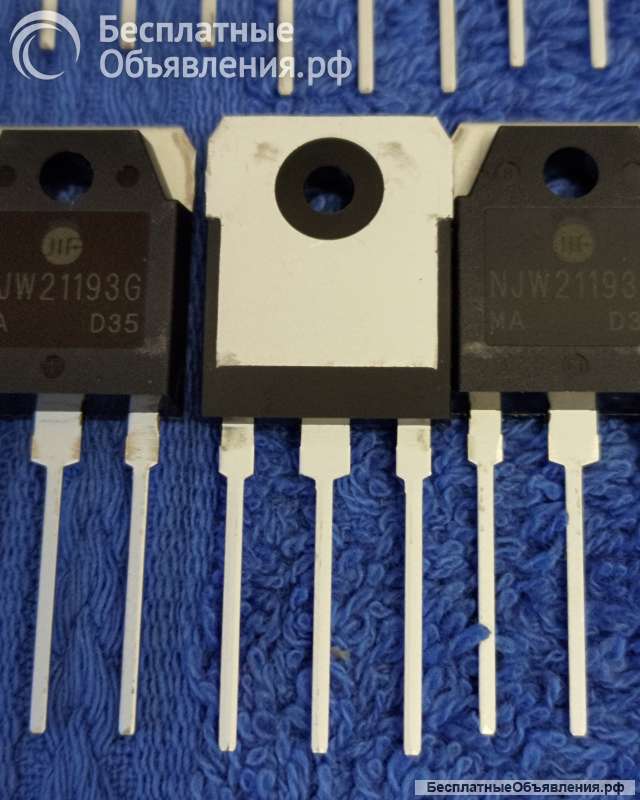 NJW21193G TO3P PNP 250V 16A hfe: 20 Биполярный транзистор оригинальный НОВЫЙ