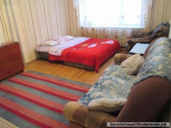 Четыре удобные кровати на 6 спальных мест