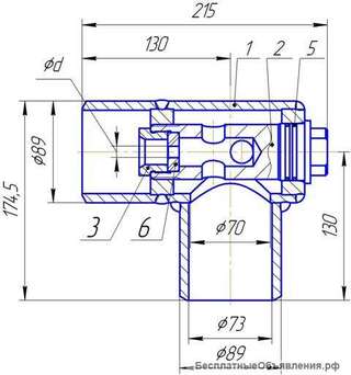 Штуцерная камера Н05.042