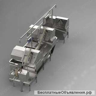 Комбинированная машина для обработки черевы КРС, МРС или свиней ООК-MCU малой производительности
