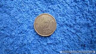 Франция 20 центов Монета - 2001 года (20c)