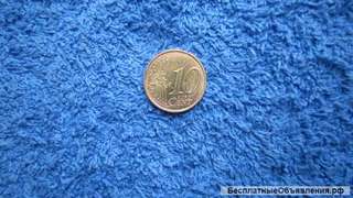 Франция 10 центов Монета - 1999 года (10c)