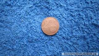 Франция 2 цента Монета - 1999 года (2c)
