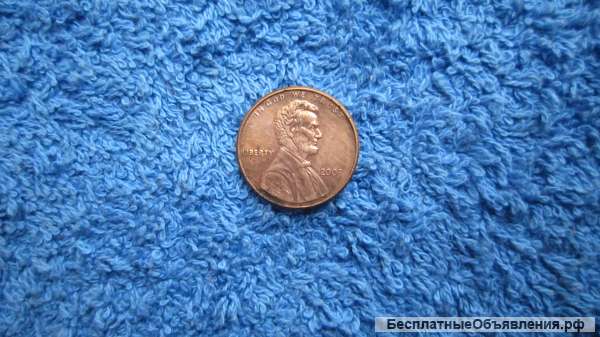 США 1 цент Монета - 2003 года (1c) Lincoln Cent