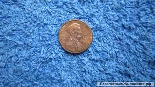 США 1 цент Монета - 1989 года (1c) Lincoln Cent Знак D