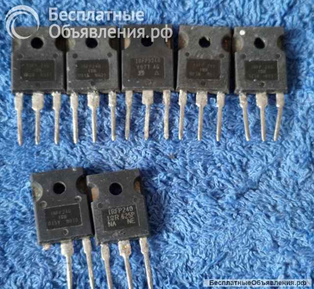 IRFP240 (IRFP240N) IR International Rectifier TO-247A N-канал 200V 20A оригинальный НОВЫЙ и ДЕМОНТАЖ