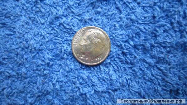 США 1 дайм Монета - 1999 года (10c) Roosevelt Dime Знак P