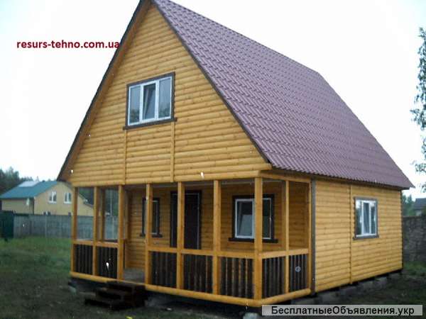 Дачные домики, принимаем заказы на любое время года