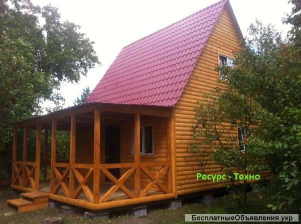 Дачные домики, принимаем заказы на любое время года