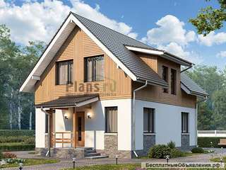 Проект каркасного дома около 100 кв.м.