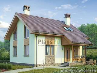 Красивый и просторный каркасный дом