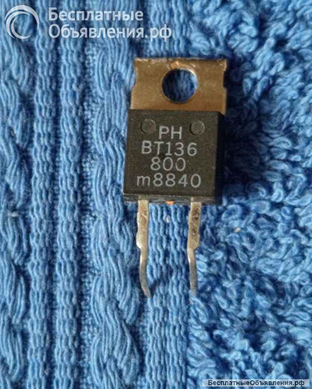 Тиристоры и симисторы редкие (Список 2 Thyristors and TRIACS) демонтаж оригинальные