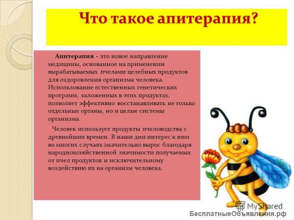 Апитерапия