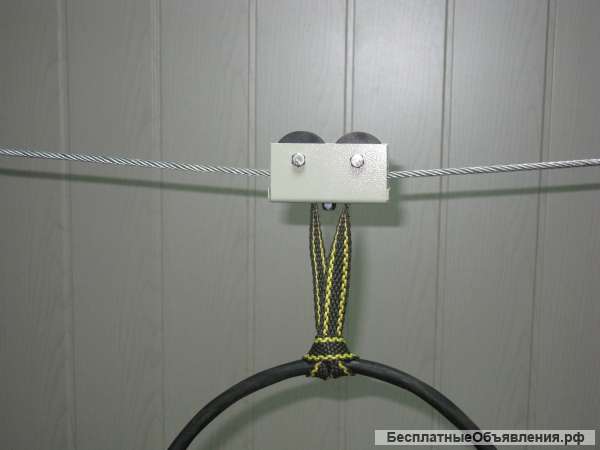 Роликовый кабельный подвес - РКП9.8-2