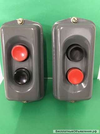 Пост управления КМЗ-2-43 IP 40 2,5А 380В-220В