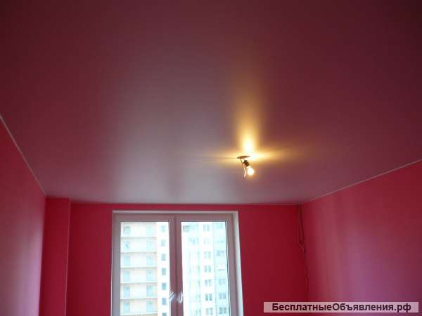 Матовый натяжной потолок