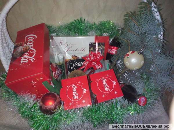 Подарочная корзина Coca-cola