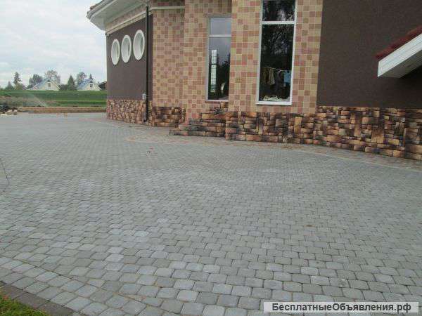 Тротуарная плитка и бордюры