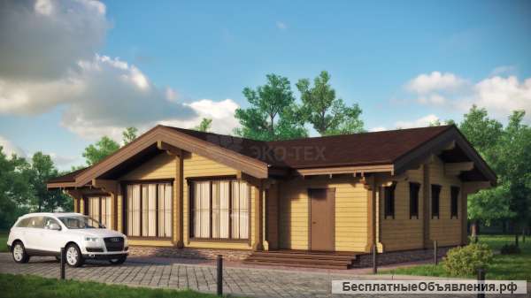Дом Бар из клееного бруса