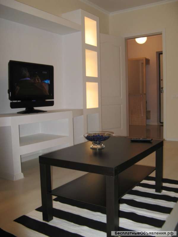 1-комн. кв-ра, СЗР. Отделка. Мебель. Большая лоджия. Вид