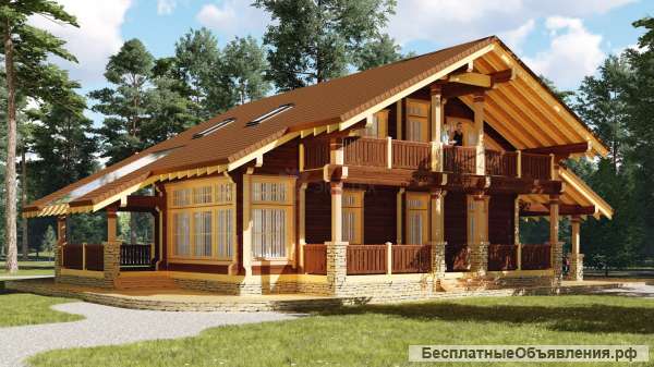 Дом Макси из клееного бруса