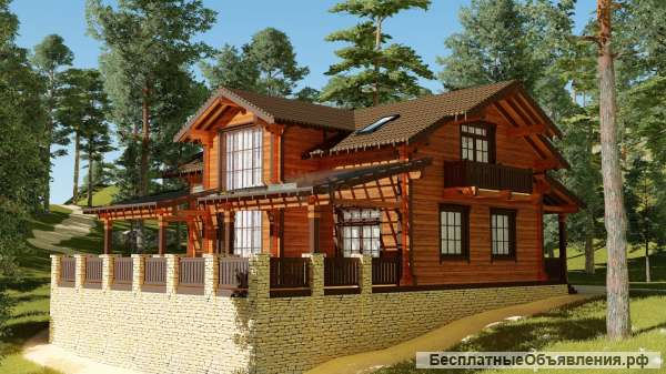 Дом Ричард из клееного бруса