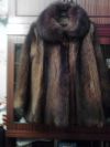 Шуба из енота