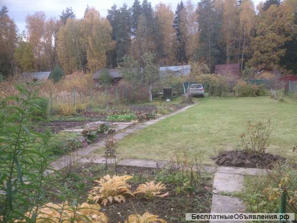 Садовый участок с летним домом