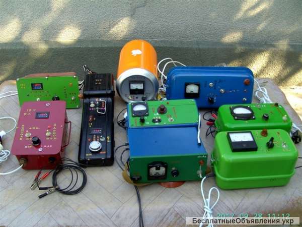 Зарядные трансформаторного и импульсного типа для всех аккумуляторов