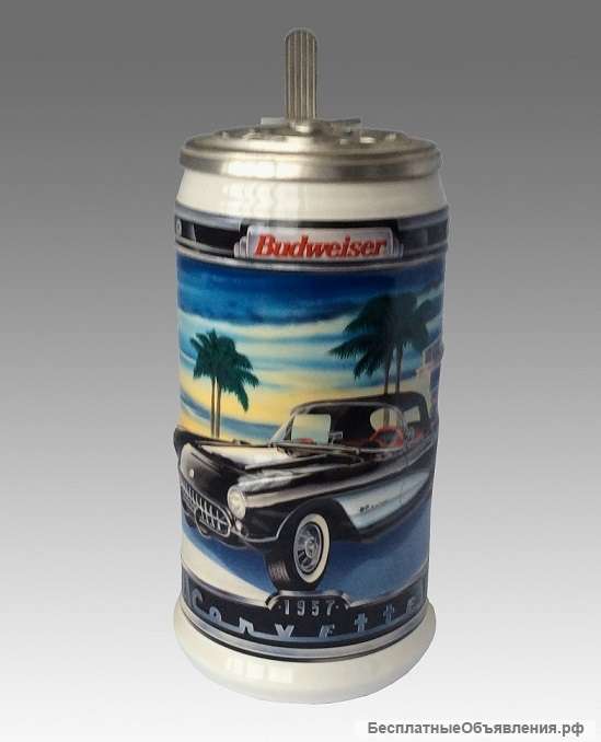 Пивная керамическая кружка Budweiser Classic Car