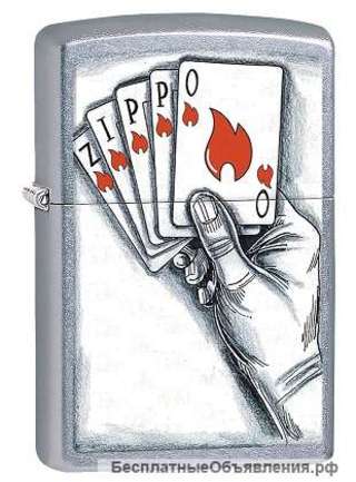 Зажигалка Zippo BS Cards