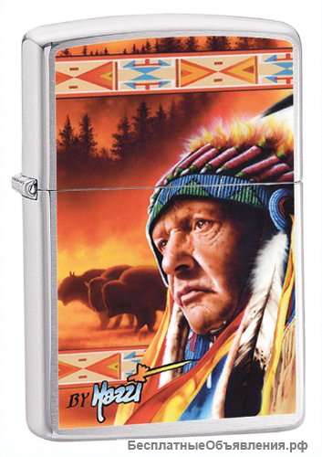 Зажигалка Zippo 24399 Mazzi Native American