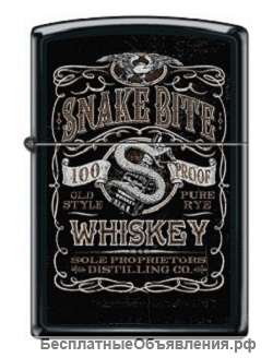 Зажигалка Zippo 218 Snake Bite Whiskey