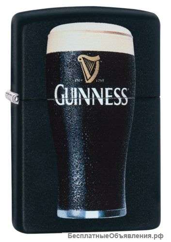 Зажигалка Zippo 29649 Guinness Beer
