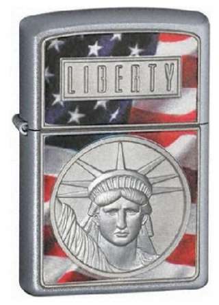Зажигалка Zippo The Face Of Liberty Emblem