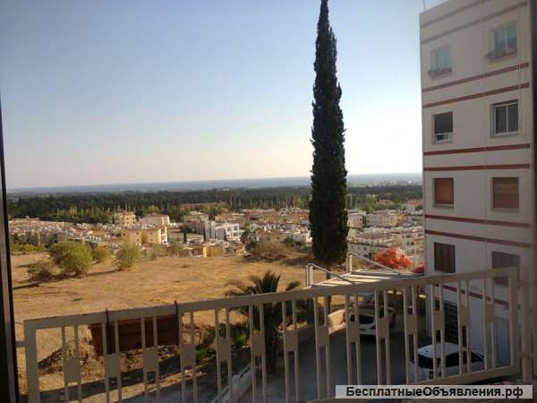 Квартира общей площадью 87 кв.м., 3 спальни, вид на море, тихий район, Пафос, Кипр
