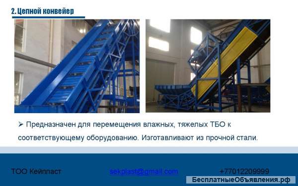 Оборудование для сортировки мусора ТБО