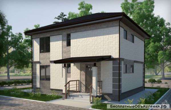 Новый 2-этажный дом 132 м²