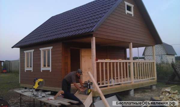 Каркасные дома и бани