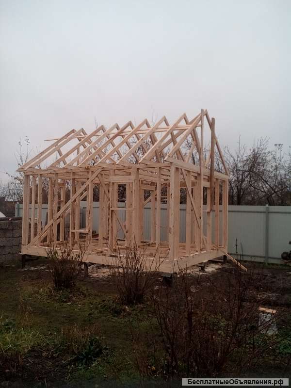 Каркасные дома и бани