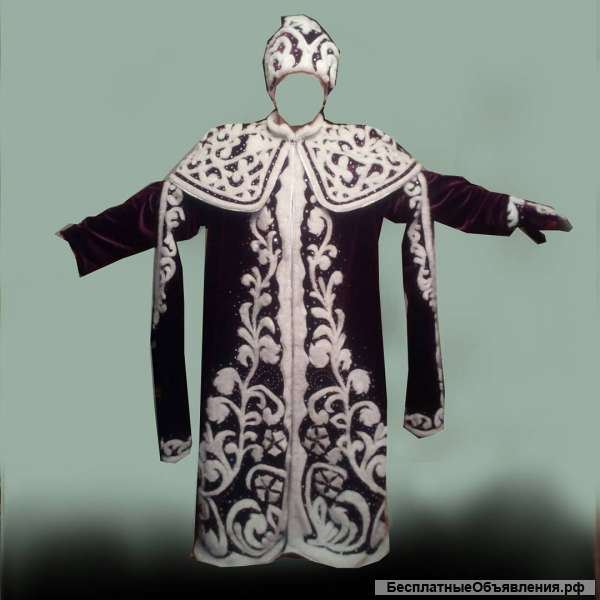 Костюм Деда Мороза, Боярский, Кремлевский, для аниматоров