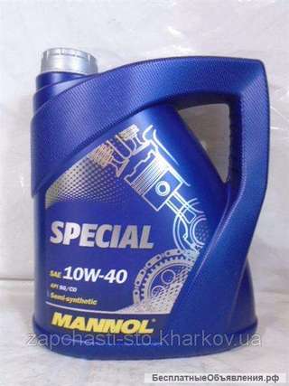 Моторное масло.Mannol Special Semi Synthetic 10W40 5л