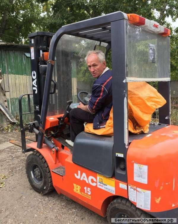 Вилочный погрузчик JAC CPCD15